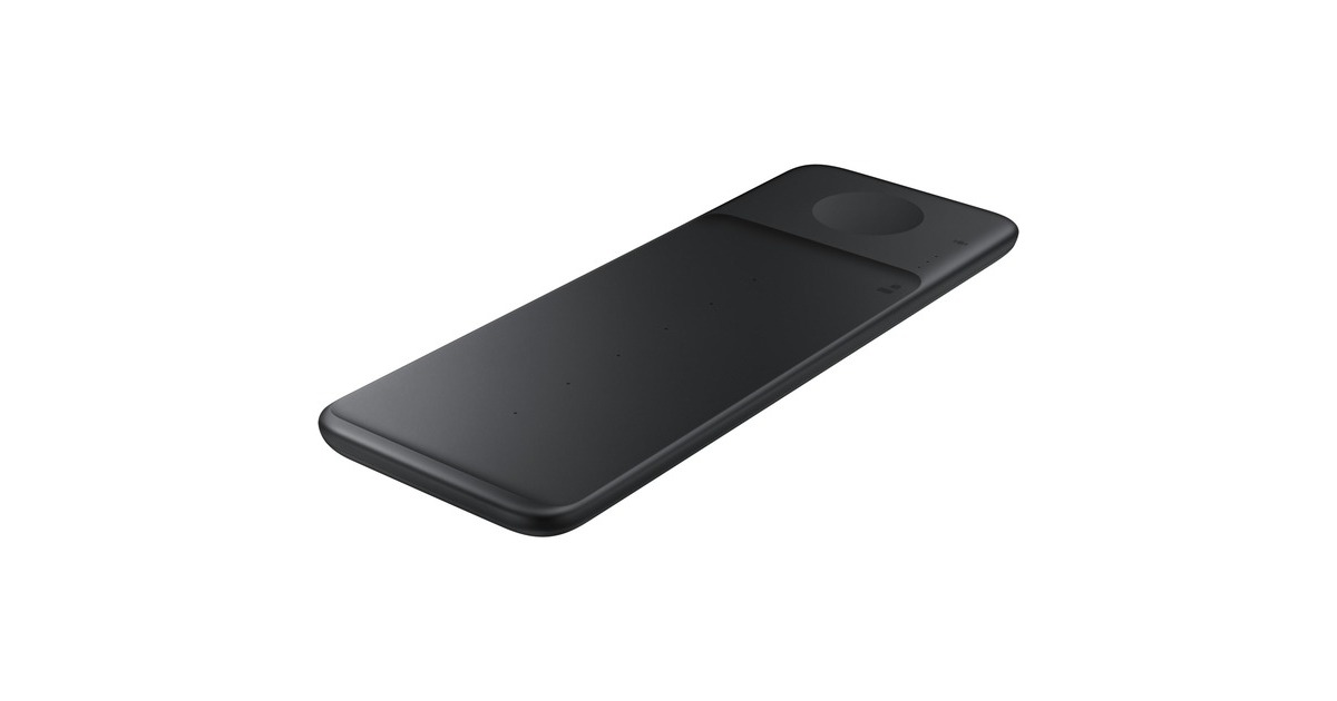 SAMSUNG Wireless Charger Trio EP-P6300, Ladestation(schwarz)