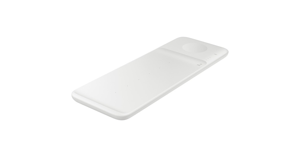 SAMSUNG Wireless Charger Trio EP-P6300, Ladestation(weiß)
