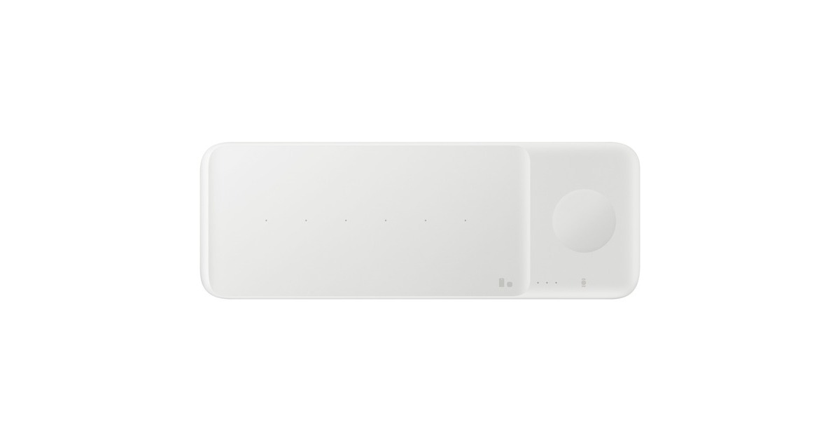 SAMSUNG Wireless Charger Trio EP-P6300, Ladestation(weiß)