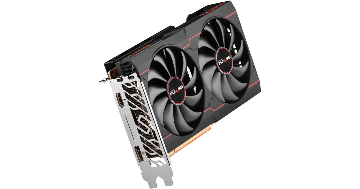 SAPPHIRE Radeon RX 6500 XT Pulse Gaming OC, Grafikkarte(RDNA 2, GDDR6, 1x DisplayPort, 1x HDMI)