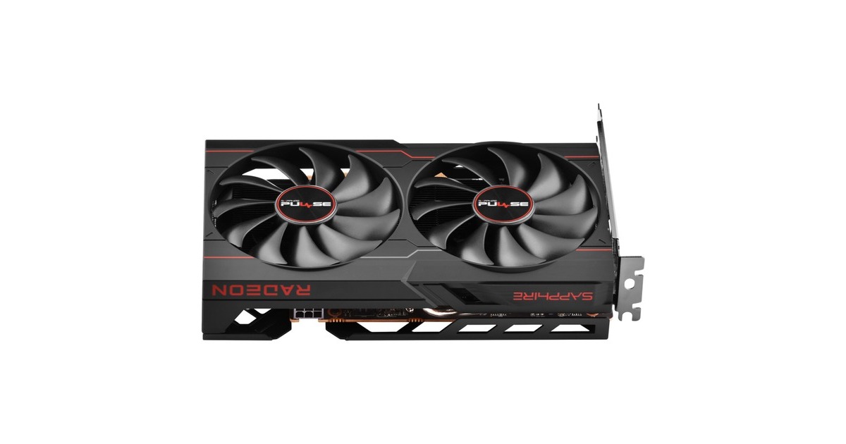 SAPPHIRE Radeon RX 6500 XT Pulse Gaming OC, Grafikkarte(RDNA 2, GDDR6, 1x DisplayPort, 1x HDMI)