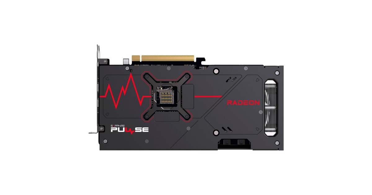 SAPPHIRE Radeon RX 7600 XT PULSE GAMING OC, Grafikkarte(RDNA 3, GDDR6, 2x DisplayPort, 2x HDMI 2.1)