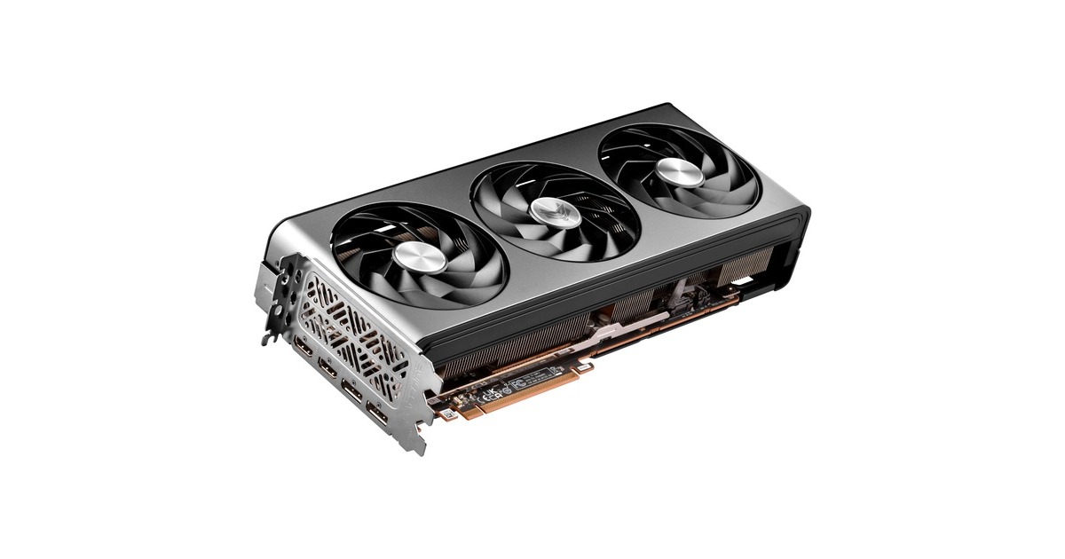 SAPPHIRE Radeon RX 7700 XT NITRO+ GAMING OC 12G, Grafikkarte(RDNA 3, GDDR6, 2x DisplayPort, 2x HDMI 2.1)