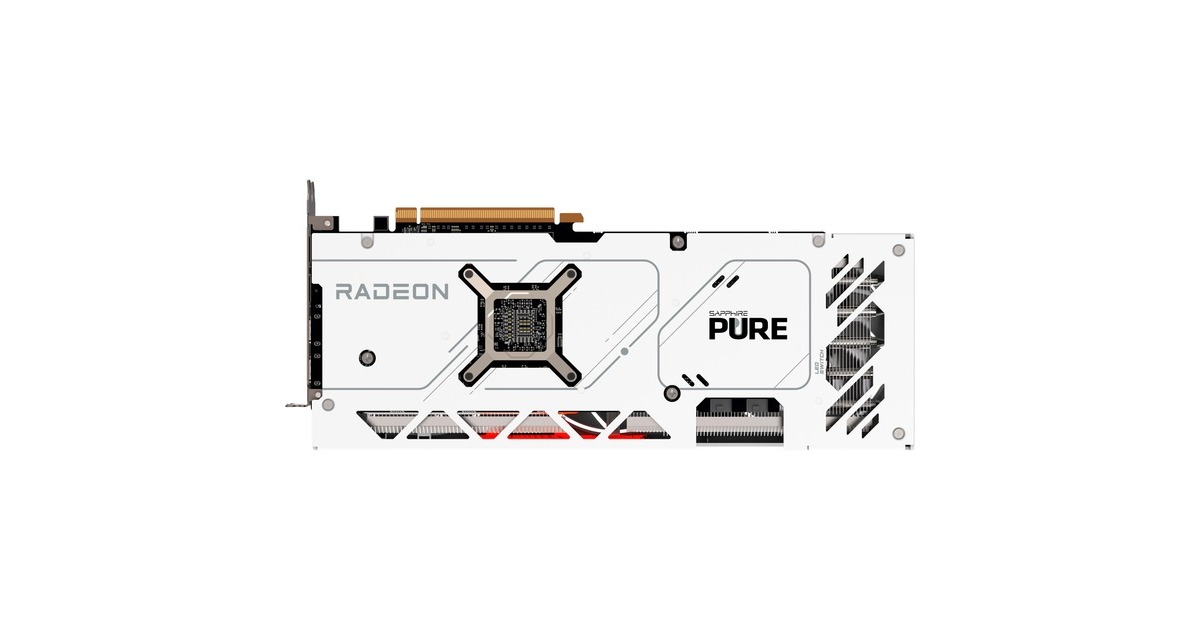 SAPPHIRE Radeon RX 7700 XT PURE GAMING OC, Grafikkarte(weiß, RDNA 3, GDDR6, 2x DisplayPort, 2x HDMI 2.1)