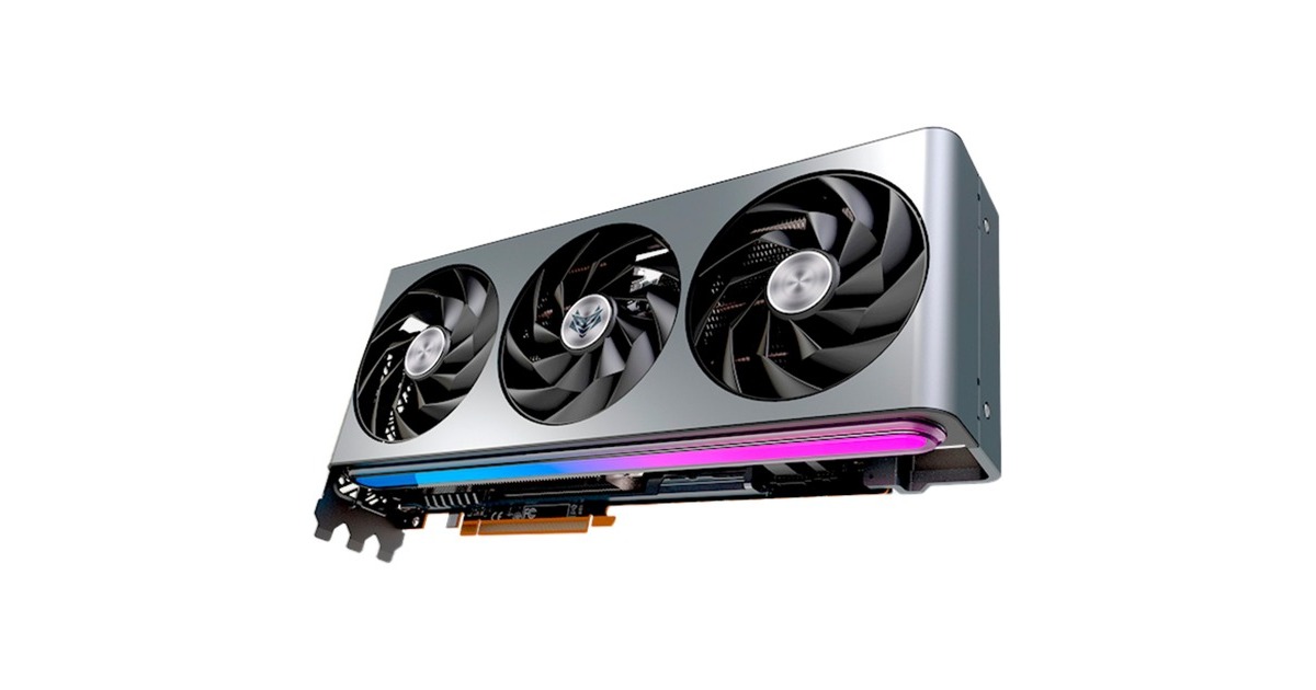 SAPPHIRE Radeon RX 7900 XTX NITRO+ Vapor-X 24GB, Grafikkarte(RDNA 3, GDDR6, 2x DisplayPort, 2x HDMI 2.1)