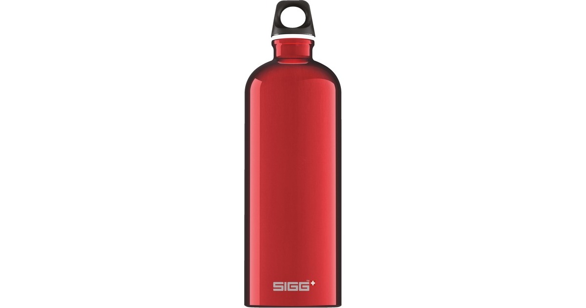 SIGG Alu Traveller 1 Liter, Trinkflasche(rot)