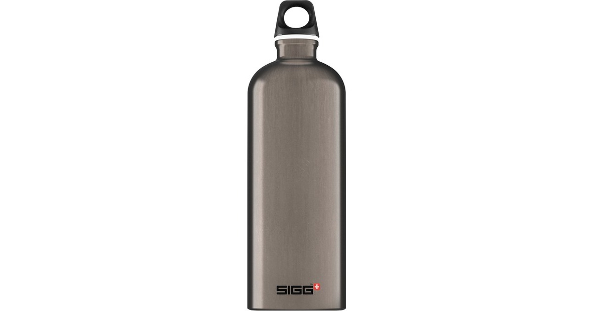SIGG Alu Traveller Smoked Pearl 1 Liter, Trinkflasche(braun)