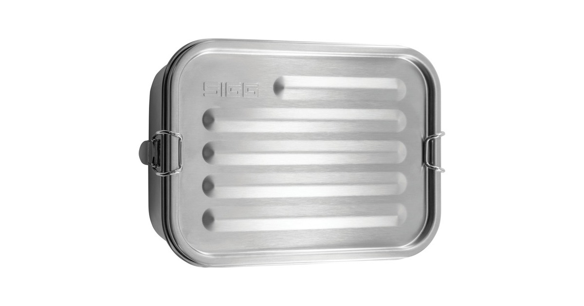 SIGG Lunch-Box Edelstahl Gemstone Selenite(edelstahl (gebürstet))