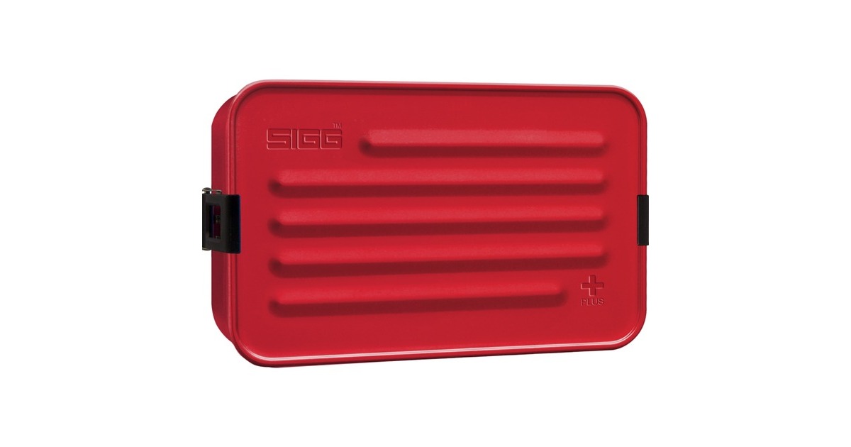 SIGG Metal Box Plus L, Lunch-Box(rot)
