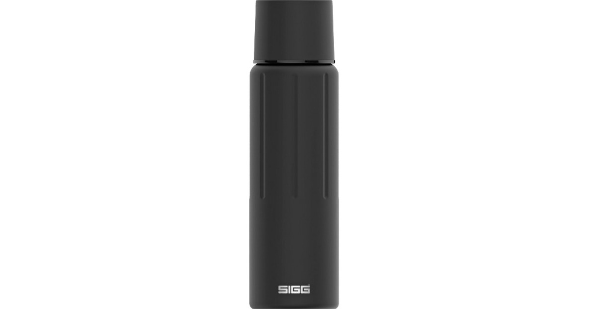 SIGG Thermosflasche Gemstone IBT Obsidian 0,75L(schwarz, Ø 76mm)