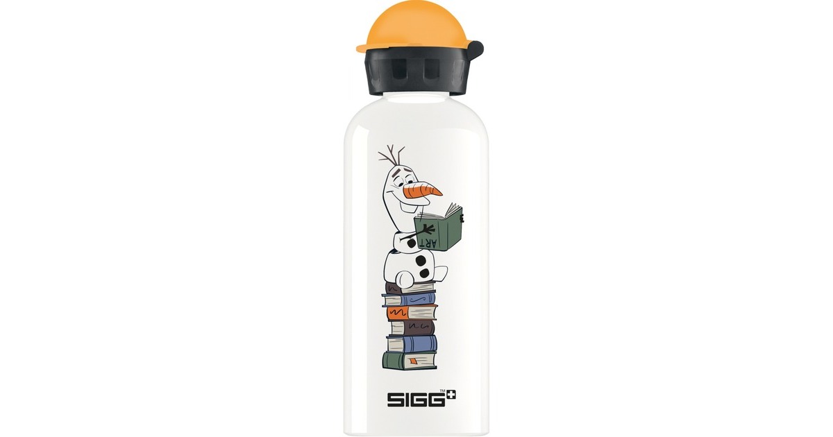 SIGG Trinkflasche KBT Olaf ll 0,6L(weiß/orange)