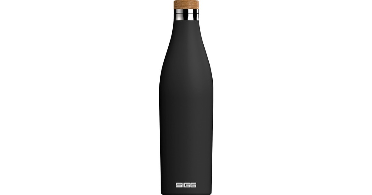 SIGG Trinkflasche Meridian Black 0,7L, Thermosflasche(schwarz)