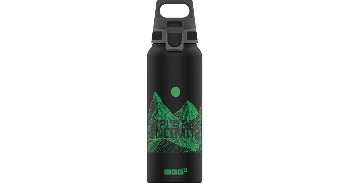 SIGG Trinkflasche WMB ONE Pathfinder Black 1,0Liter(schwarz)