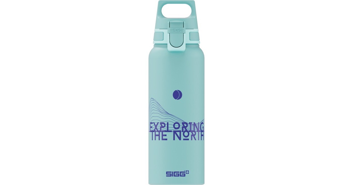 SIGG Trinkflasche WMB ONE Pathfinder Glacier 1,0Liter(türkis)