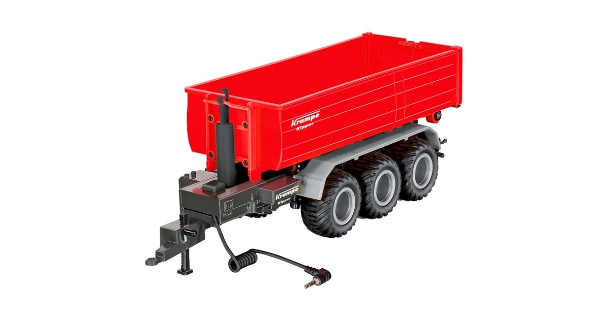 SIKU CONTROL32 3-Achs-Hakenliftfahrgestell mit Mulden-Container, RC(rot/grau, 1:32) SIKU CONTROL32 3-Achs-Hakenliftfahrgestell mit Mulden-Container, RC(rot/grau, 1:32)