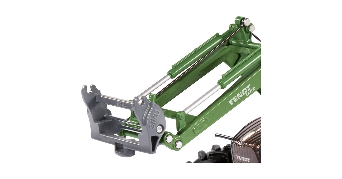 SIKU CONTROL32 Fendt 933 Vario mit Frontlader und Bluetooth App-Steuerung, RC(grün, 1:32)