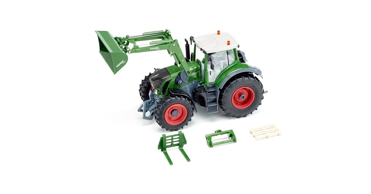 SIKU CONTROL32 Fendt 933 Vario mit Frontlader und Bluetooth-Fernsteuermodul, RC(grün, 1:32)