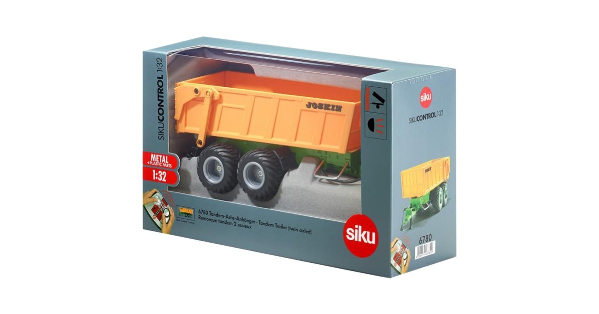 SIKU CONTROL32 Tandem-Achs-Anhänger, RC(1:32)