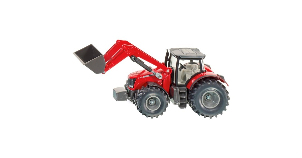 SIKU FARMER Massey Ferguson mit Frontlader, Modellfahrzeug
