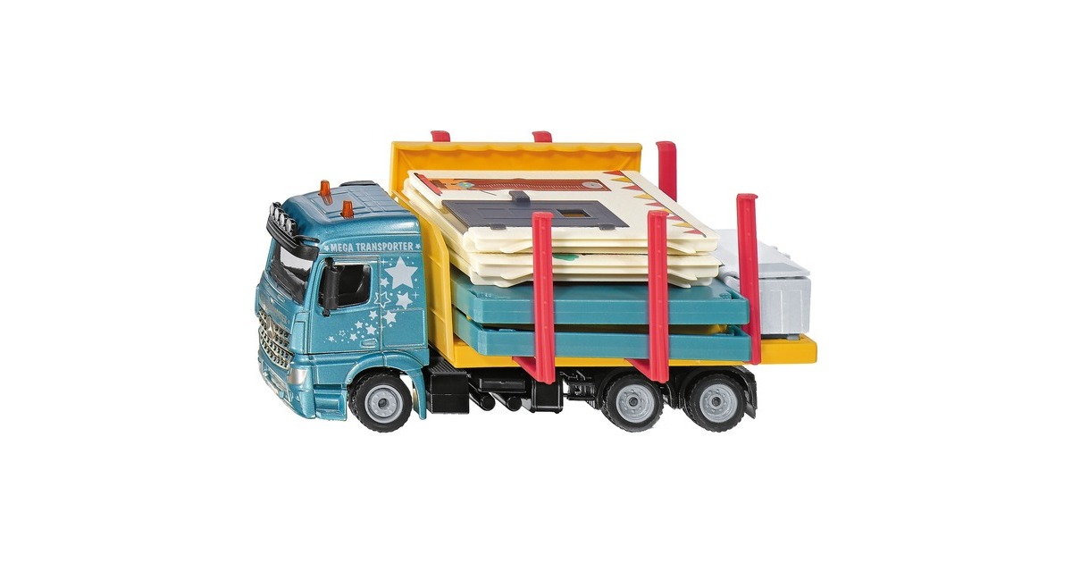 SIKU SUPER Fertighaus-Transporter, Modellfahrzeug