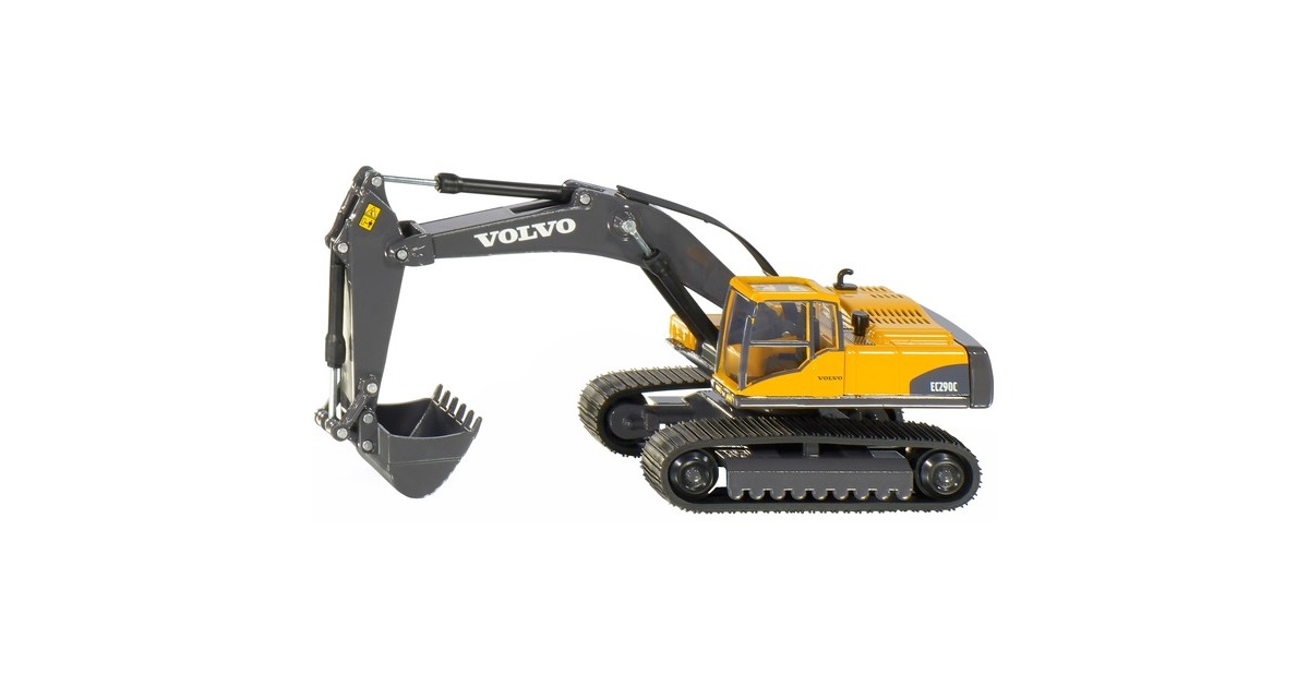 SIKU SUPER Hydraulikbagger Volvo EC 290, Modellfahrzeug(gelb/schwarz)