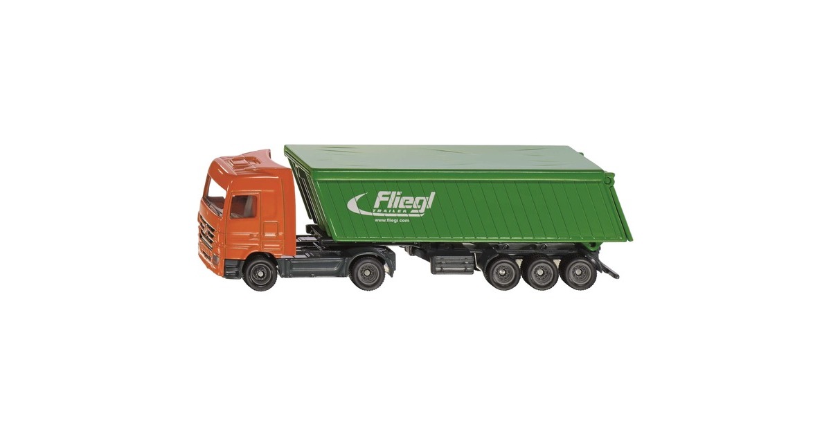 SIKU SUPER LKW mit Kippsattel und Dach, Modellfahrzeug