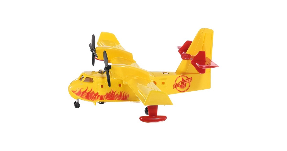 SIKU SUPER Löschflugzeug, Modellfahrzeug(gelb/rot)