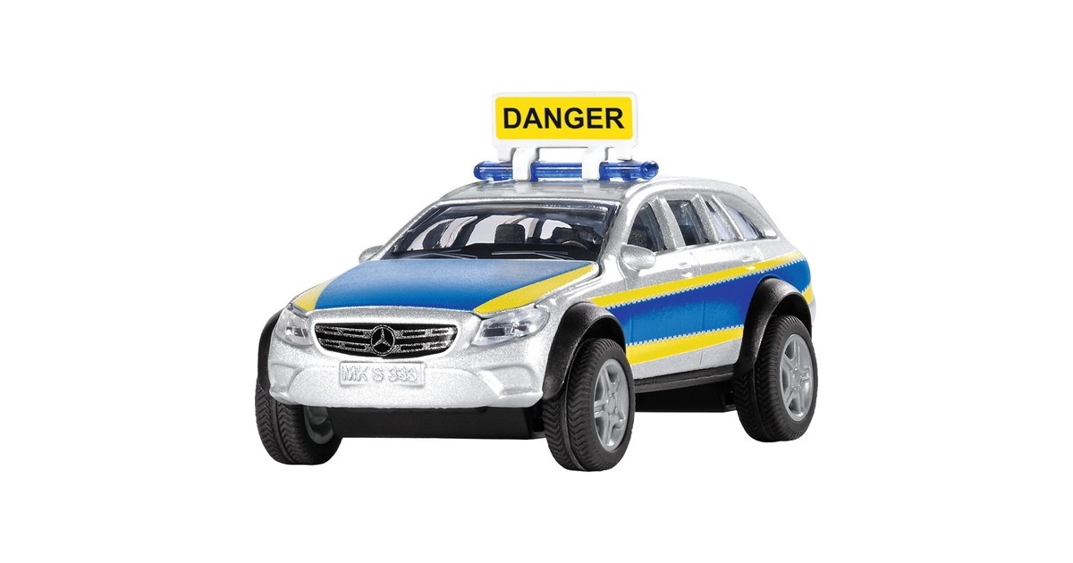 SIKU SUPER Mercedes-Benz E-Klasse All Terrain 4x4 Polizei, Modellfahrzeug