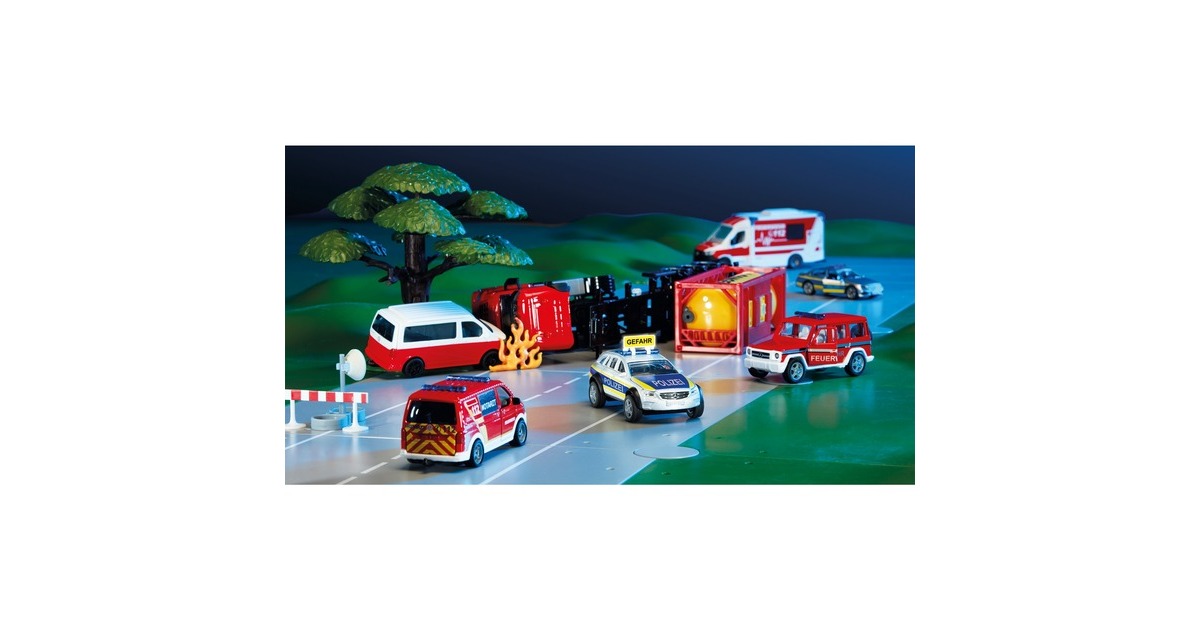 SIKU SUPER Mercedes-Benz E-Klasse All Terrain 4x4 Polizei, Modellfahrzeug