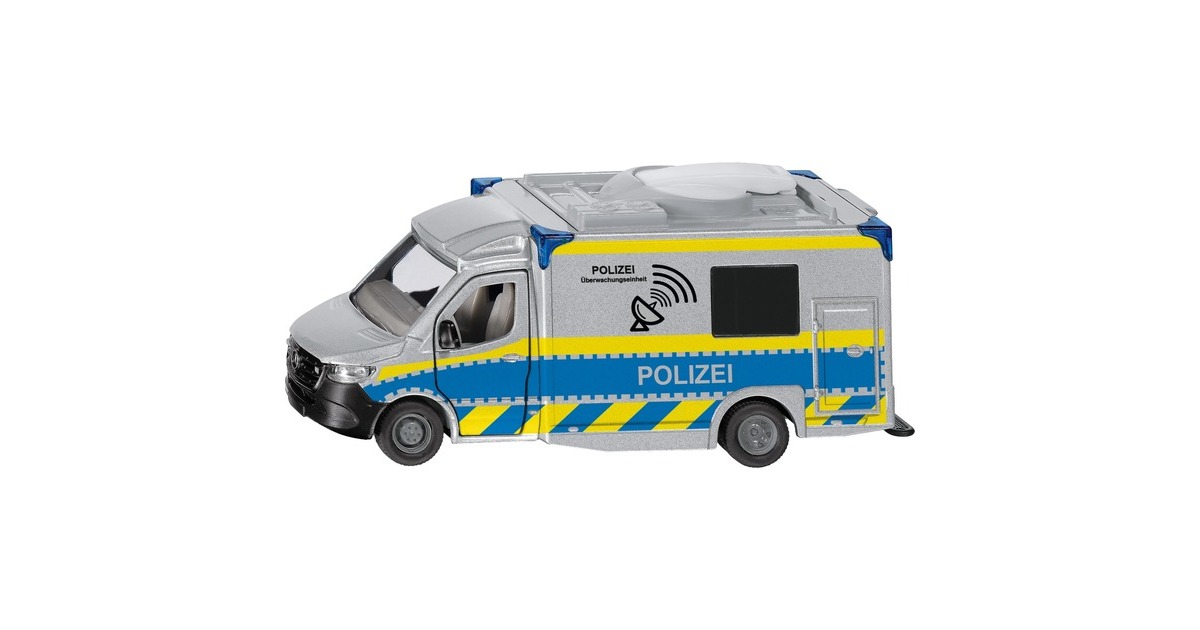 SIKU SUPER Mercedes-Benz Sprinter Polizei, Modellfahrzeug