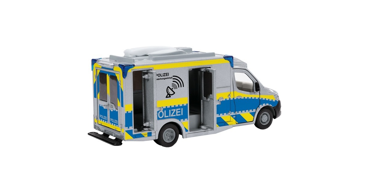 SIKU SUPER Mercedes-Benz Sprinter Polizei, Modellfahrzeug