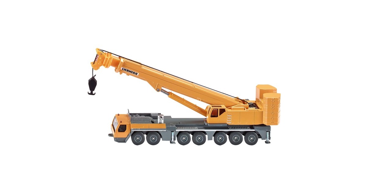 SIKU SUPER Mobilkran Liebherr, Modellfahrzeug(orange)