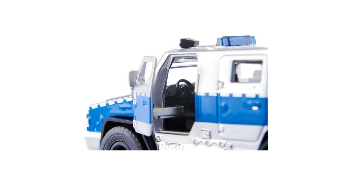 SIKU SUPER Rheinmetall MAN Survivor R, Modellfahrzeug(silber/blau)