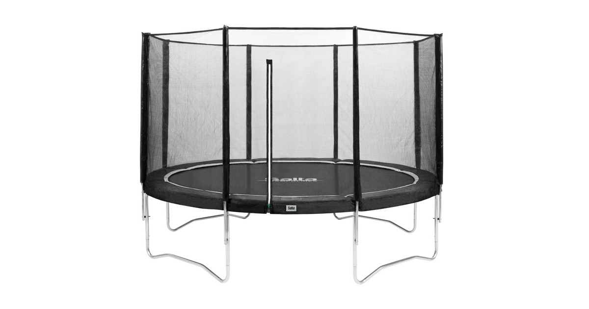 Salta Trampolin Combo, Fitnessgerät(schwarz, rund, 427 cm)