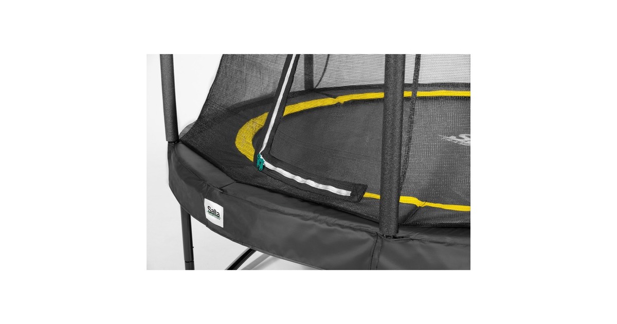 Salta Trampolin Comfort Edition, Fitnessgerät(schwarz, rund, 396 cm, Outlet)