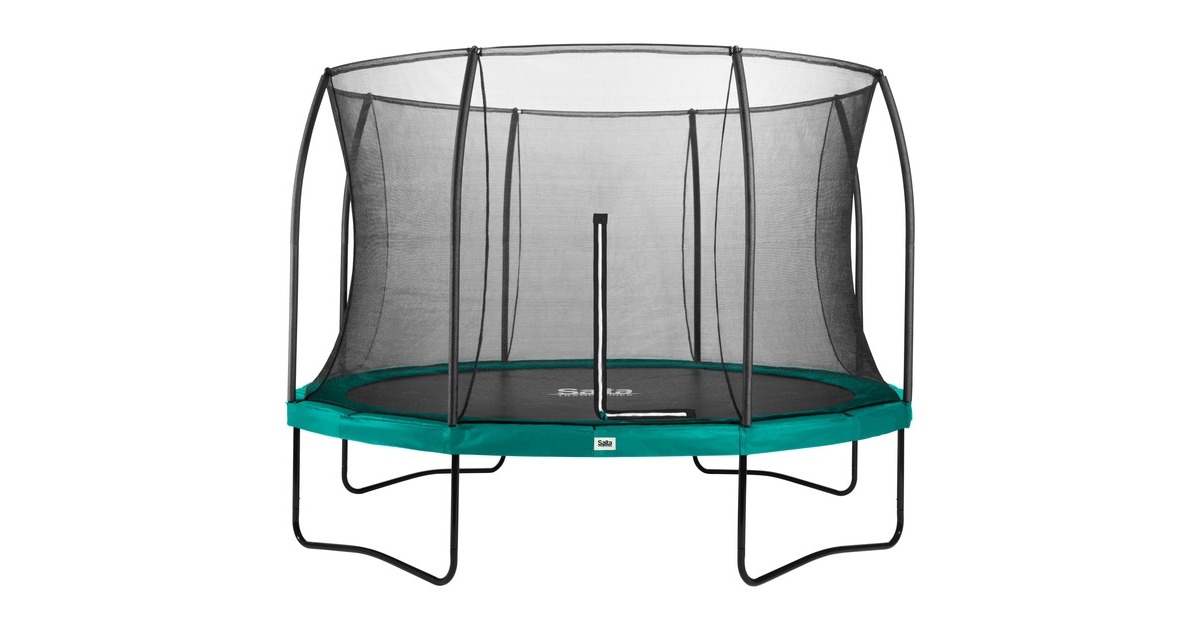Salta Trampolin Comfort Edition, Fitnessgerät(grün/schwarz, rund, 427 cm)