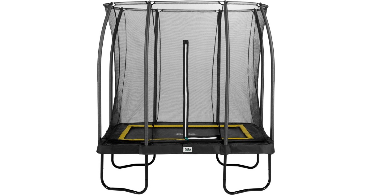 Salta Trampolin Comfort Edition, Fitnessgerät(anthrazit, rechteckig, 153 x 214 cm)