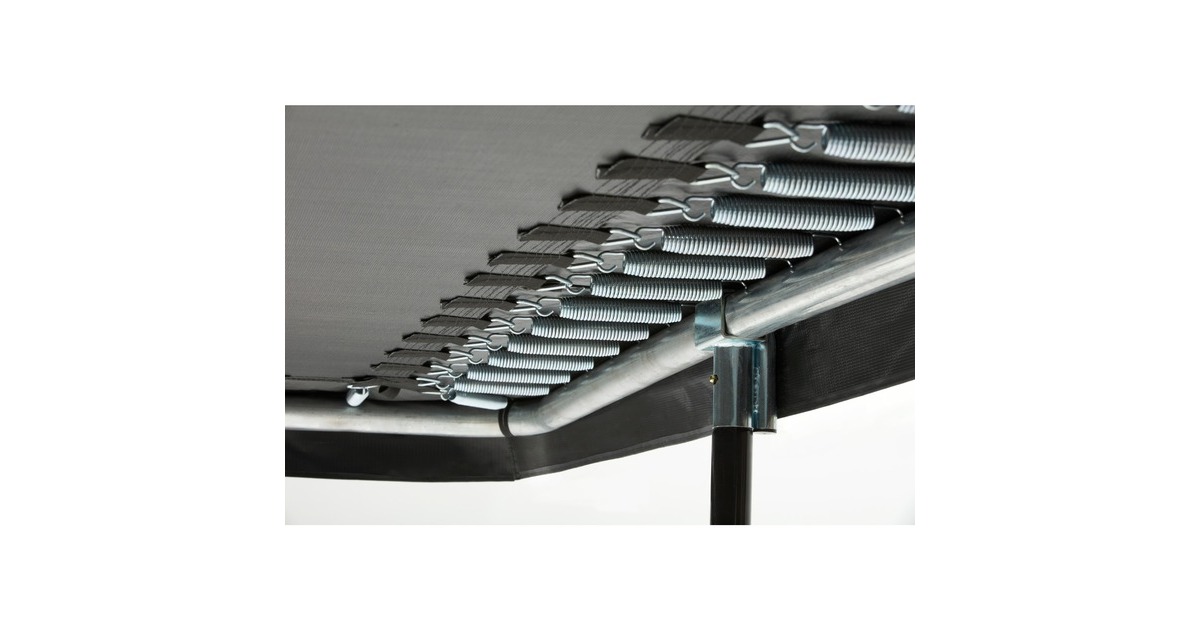 Salta Trampolin Comfort Edition, Fitnessgerät(schwarz, rechteckig, 214 x 305 cm)