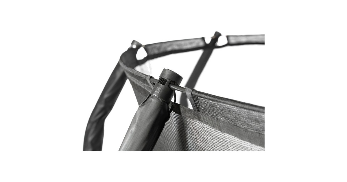 Salta Trampolin Premium Black Edition, Fitnessgerät(schwarz, rund, 396 cm)