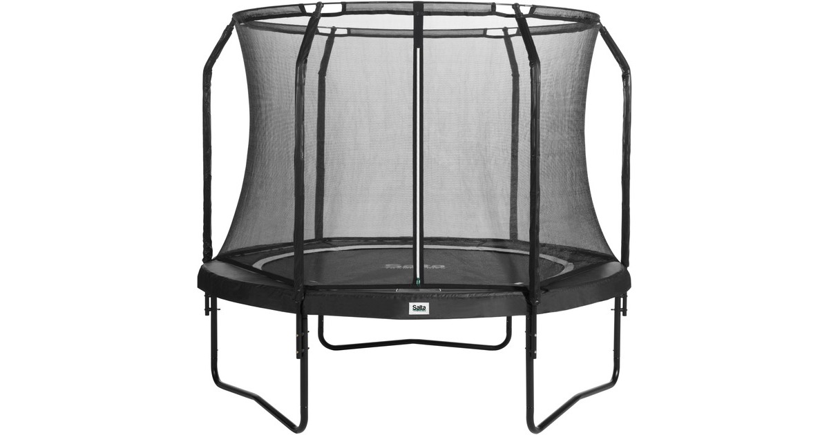 Salta Trampolin Premium Black Edition, Fitnessgerät(schwarz, rund, 305 cm)