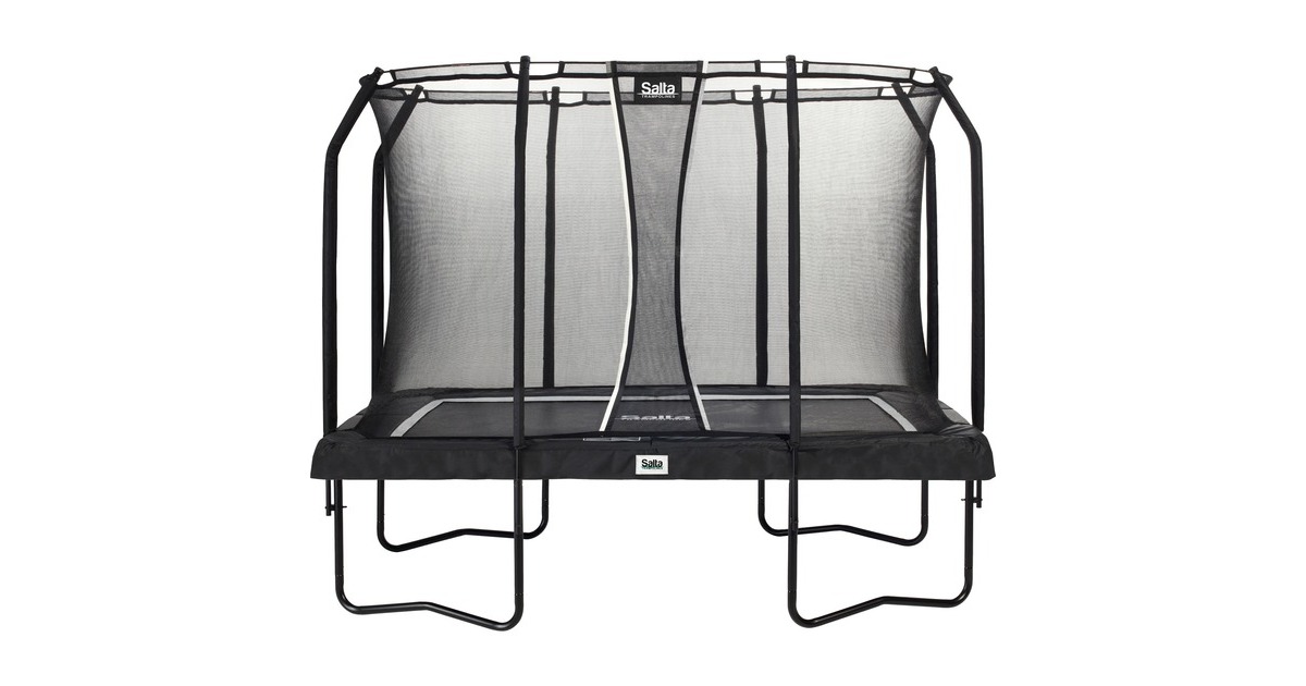 Salta Trampolin Premium Black Edition, Fitnessgerät(schwarz, rechteckig, 214 x 305 cm)