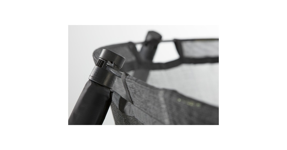 Salta Trampolin Premium Black Edition, Fitnessgerät(schwarz, rund, 251 cm)