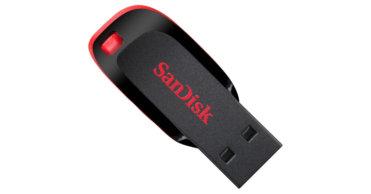 SanDisk Blade 16 GB, USB-Stick(schwarz)