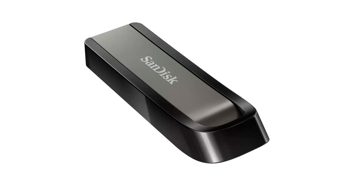 SanDisk Extreme Go 256 GB, USB-Stick(silber/schwarz, USB-A 3.2 Gen 1)