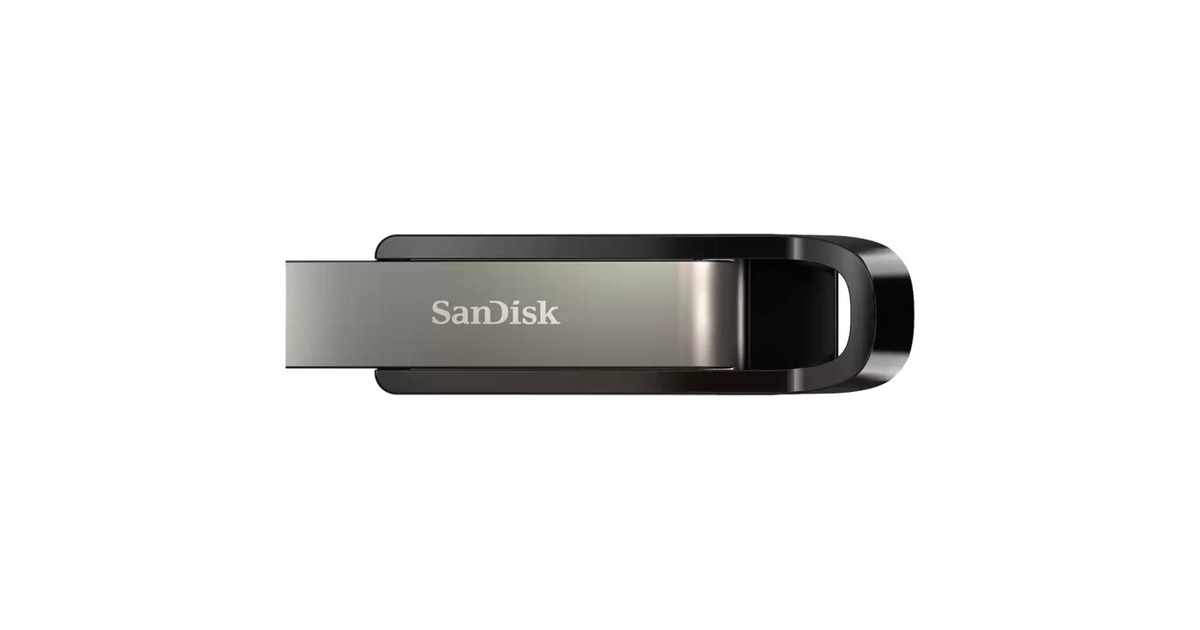 SanDisk Extreme Go 64 GB, USB-Stick(silber/schwarz, USB-A 3.2 Gen 1)