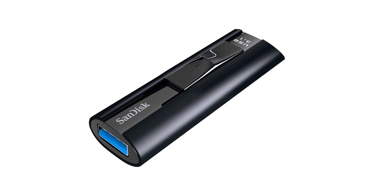 SanDisk Extreme PRO 512 GB, USB-Stick(schwarz, USB-A 3.2 Gen 1)