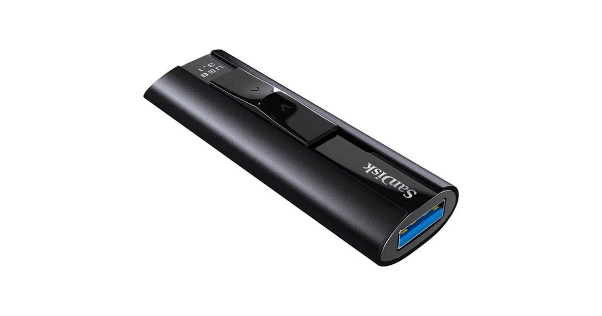 SanDisk Extreme PRO 512 GB, USB-Stick(schwarz, USB-A 3.2 Gen 1)