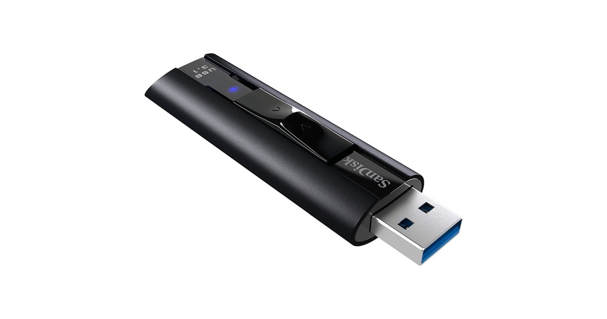 SanDisk Extreme PRO 512 GB, USB-Stick(schwarz, USB-A 3.2 Gen 1)
