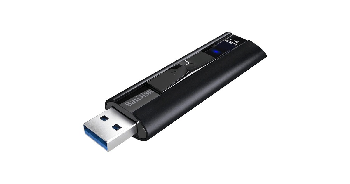 SanDisk Extreme Pro 256 GB, USB-Stick(schwarz, USB-A 3.2 Gen 1)