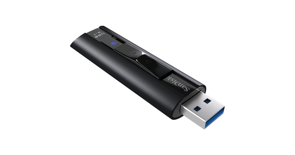 SanDisk Extreme Pro 256 GB, USB-Stick(schwarz, USB-A 3.2 Gen 1)